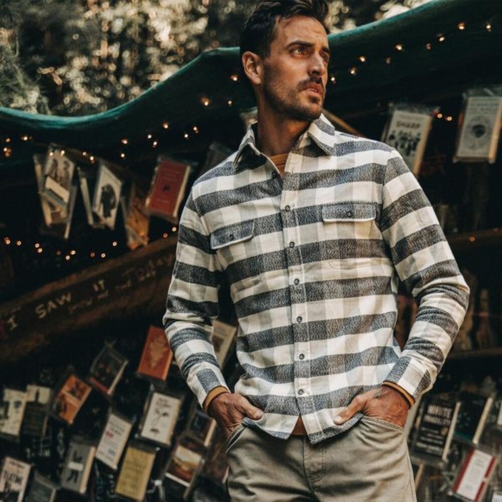 Taylor Stitch - The Yosemite Shirt in Birch Buffalo Check